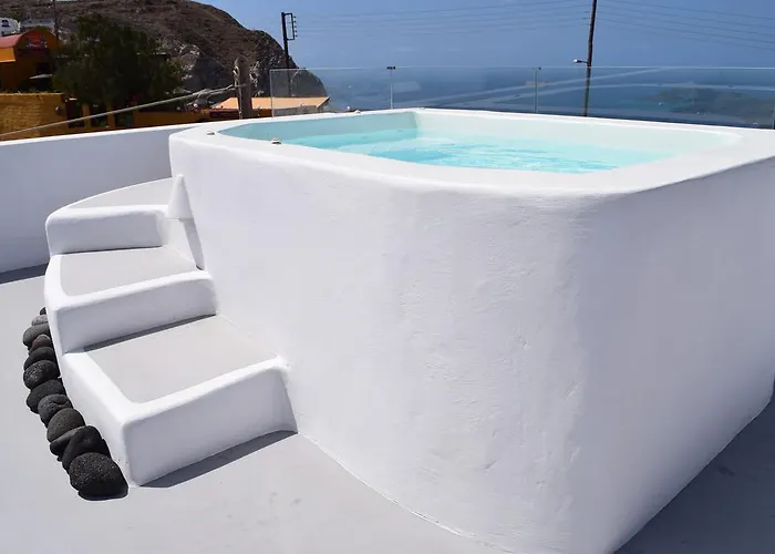 Daire Island View Santorini